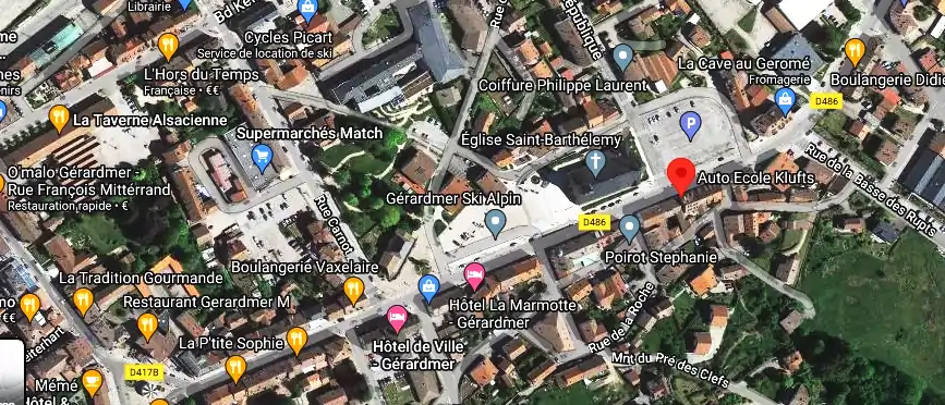 Permis auto Ecole à Gérardmer