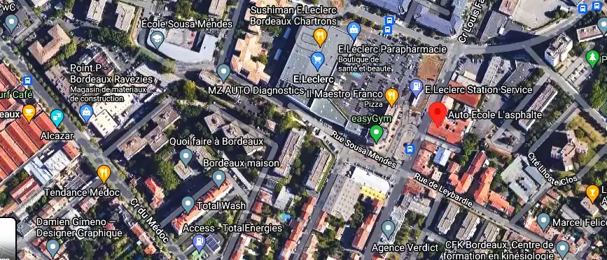 Permis auto Ecole à Bordeaux