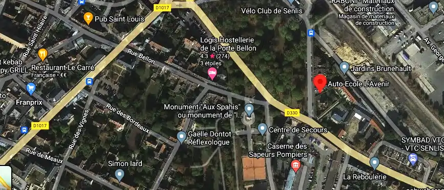 Permis auto Ecole à Senlis