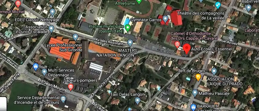 Permis auto Ecole à Langon