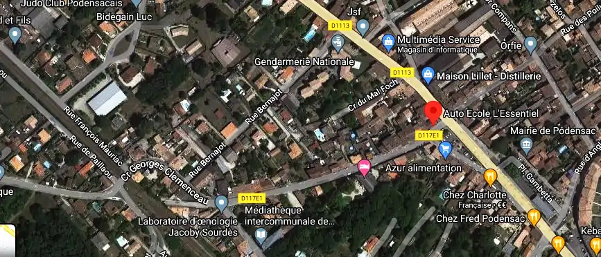 Permis auto Ecole à Podensac