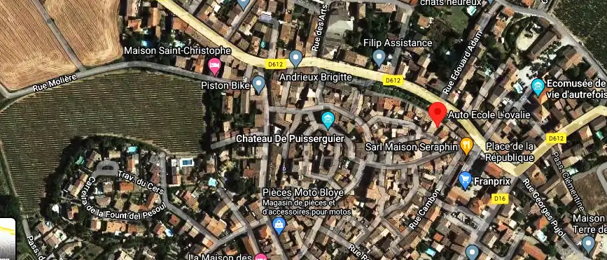 Permis auto Ecole à Puisserguier