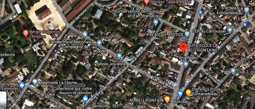 Permis auto Ecole à Fontainebleau