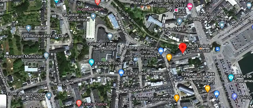 Permis auto Ecole à Concarneau