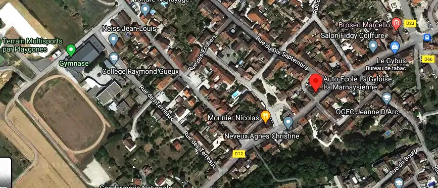 Permis auto Ecole à Gy