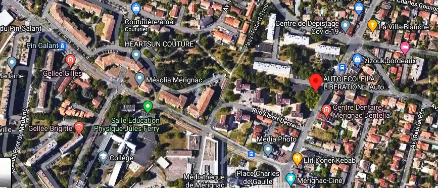 Permis auto Ecole à Mérignac