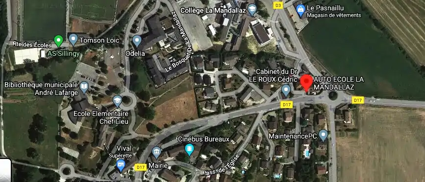 Permis auto Ecole à Sillingy