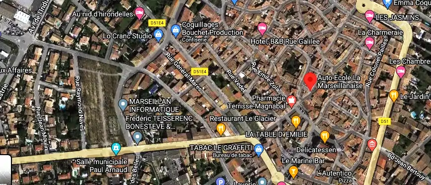 Permis auto Ecole à Marseillan