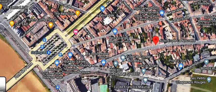 Permis auto Ecole à Bordeaux