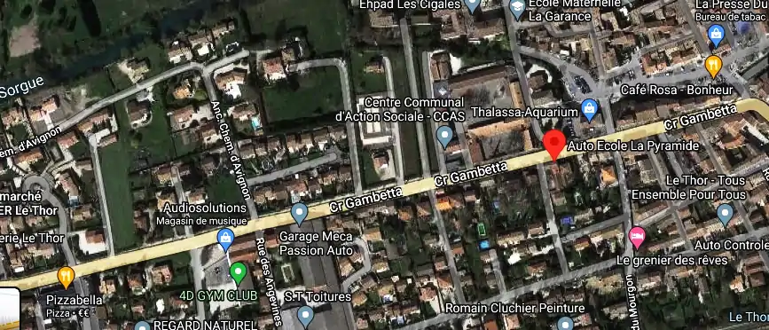 Permis auto Ecole à Le Thor