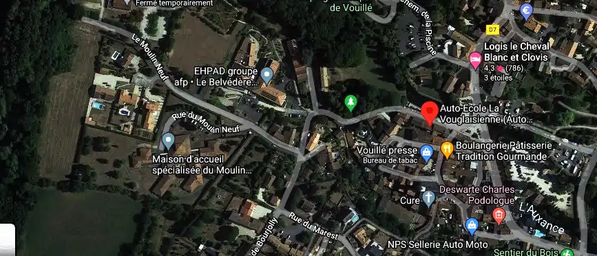 Permis auto Ecole à Vouillé