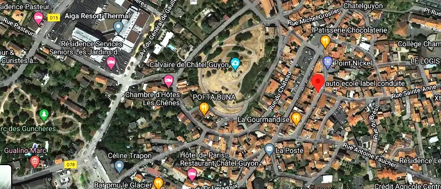 Permis auto Ecole à Châtel-Guyon