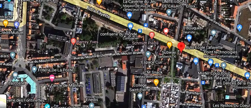 Permis auto Ecole à Calais