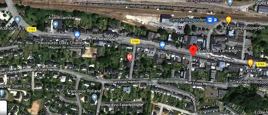 Permis auto Ecole à Rosporden