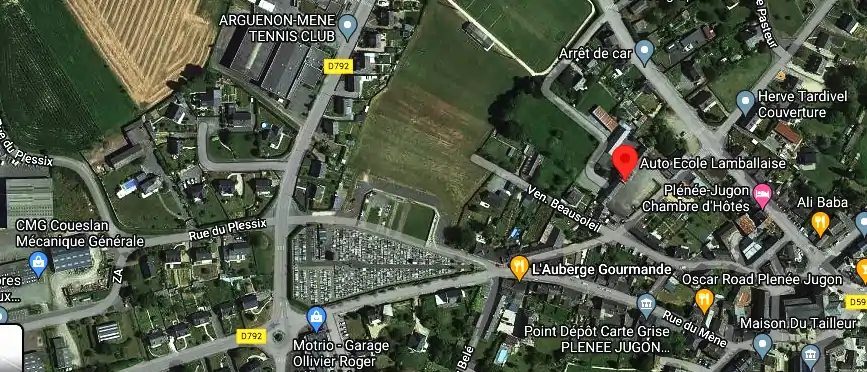 Permis auto Ecole à Plénée-Jugon