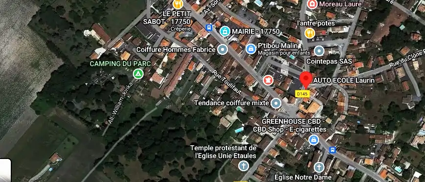 Permis auto Ecole à Étaules