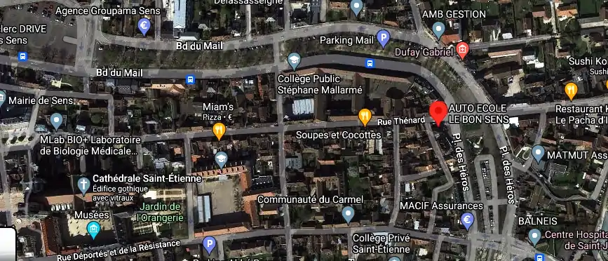 Permis auto Ecole à Sens