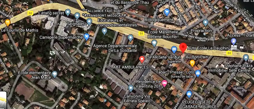 Permis auto Ecole à Sète