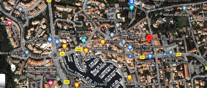 Permis auto Ecole à Sausset-les-Pins