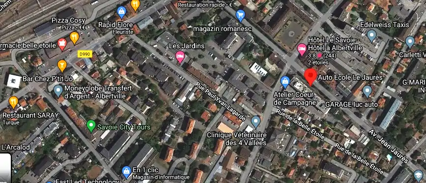 Permis auto Ecole à Albertville