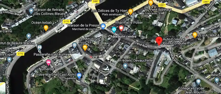 Permis auto Ecole à Chateaulin