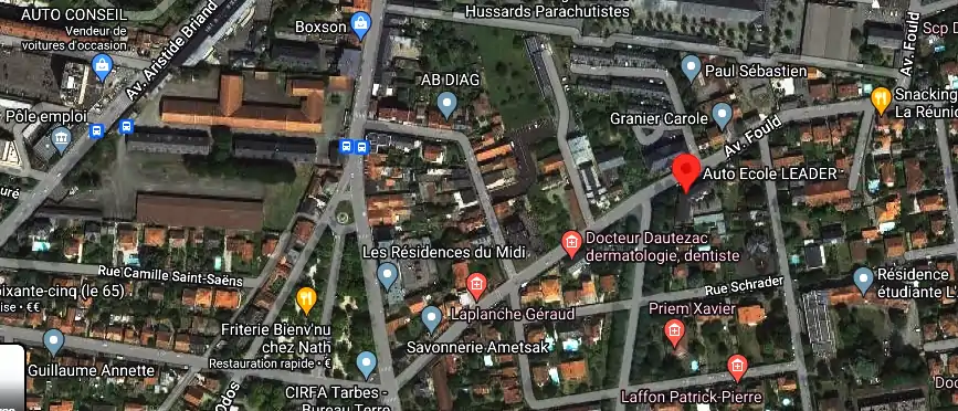 Permis auto Ecole à Tarbes