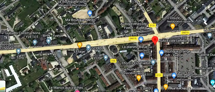 Permis auto Ecole à Yvetot