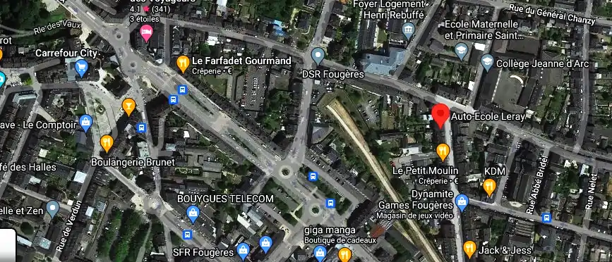 Permis auto Ecole à Fougères