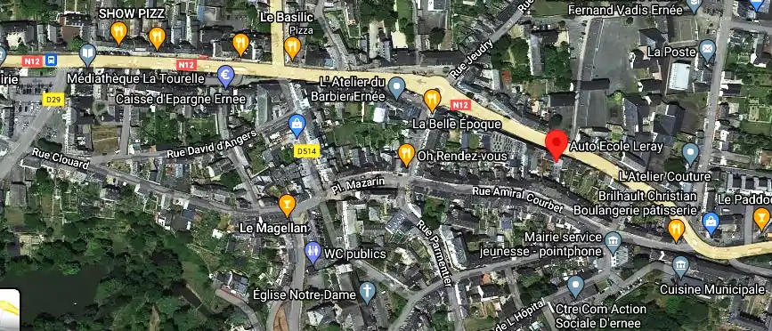 Permis auto Ecole à Ernée