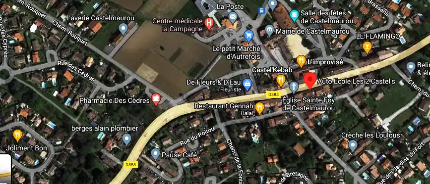 Permis auto Ecole à Castelmaurou