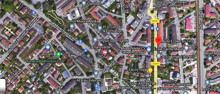 Auto Ecole Les Fins à Annecy