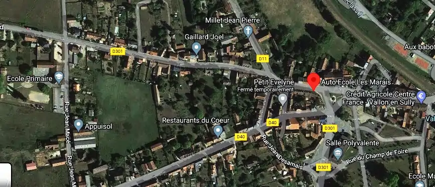 Permis auto Ecole à Vallon-en-Sully