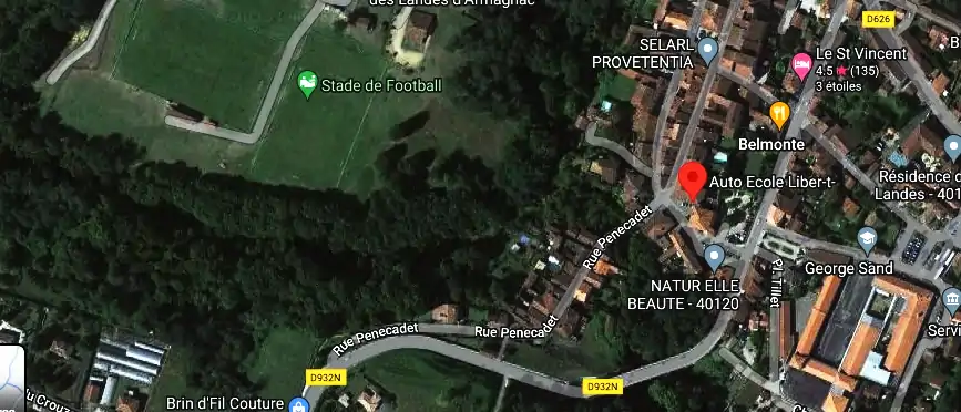 Permis auto Ecole à Roquefort