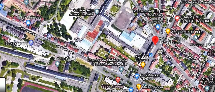 Permis auto Ecole à Dijon