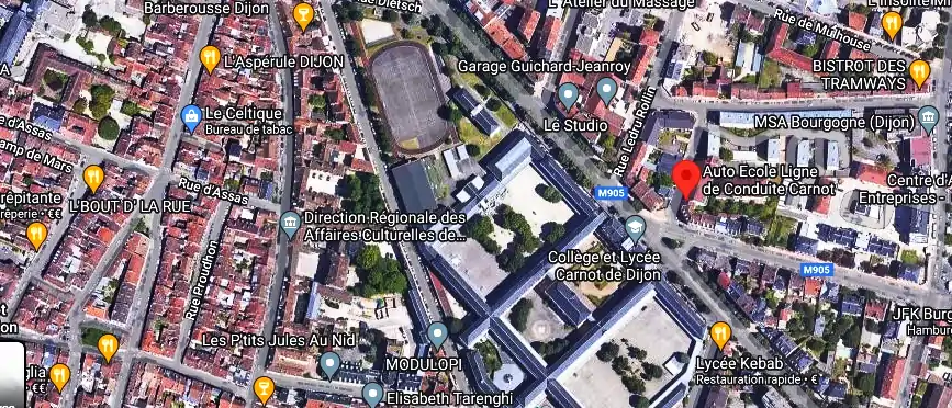 Permis auto Ecole à Dijon