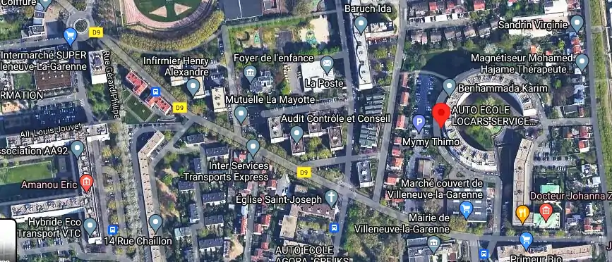 Permis auto Ecole à Villeneuve-la-Garenne