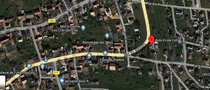 Permis auto Ecole à Folgensbourg