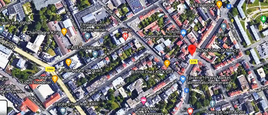 Permis auto Ecole à Reims