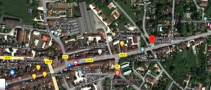 Permis auto Ecole à Branges