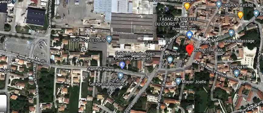 Permis auto Ecole à Camaret-sur-Aigues