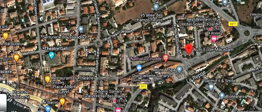 Permis auto Ecole à Sanary-sur-Mer