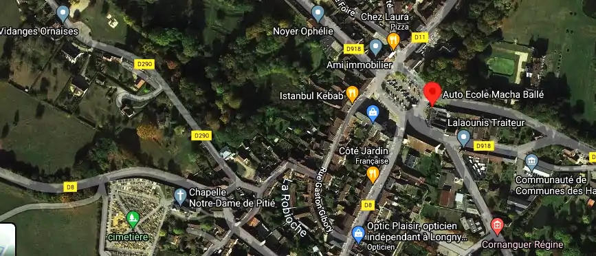 Permis auto Ecole à Longny les Villages