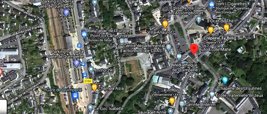 Permis auto Ecole à Quimperlé