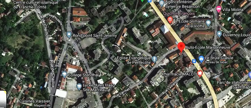 Permis auto Ecole à Besançon