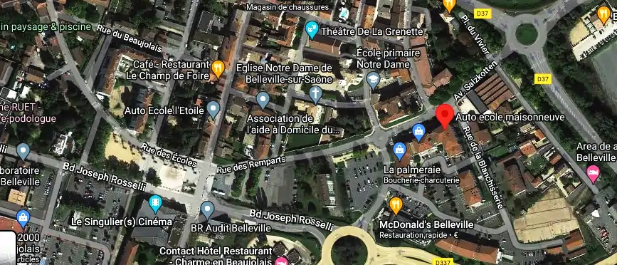 Permis auto Ecole à Belleville-en-Beaujolais