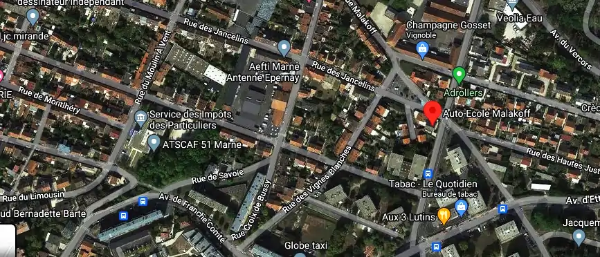 Permis auto Ecole à Épernay