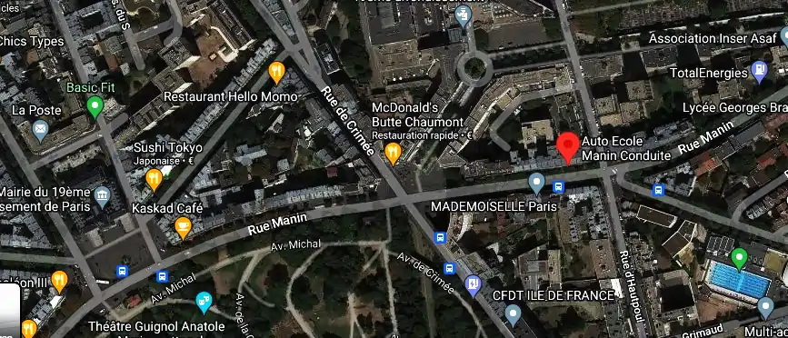 Permis auto Ecole à Paris