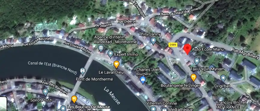 Permis auto Ecole à Monthermé