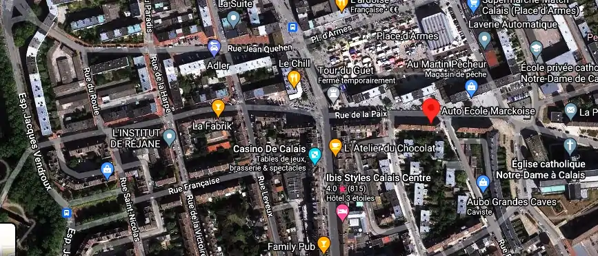 Permis auto Ecole à Calais