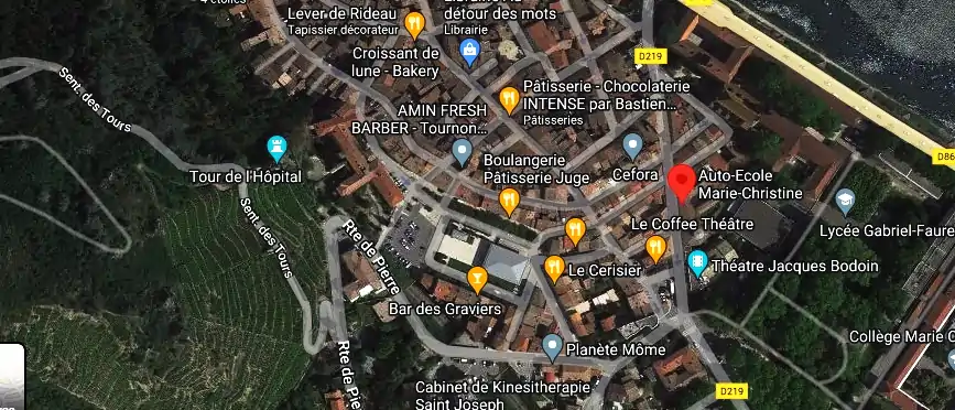 Permis auto Ecole à Tournon-sur-Rhône